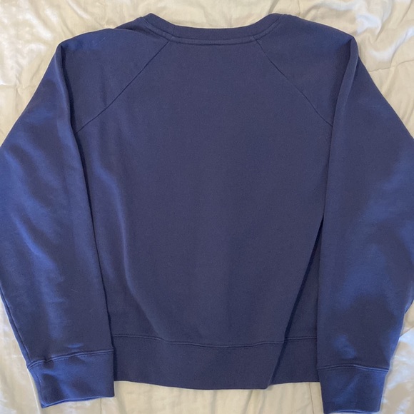 COPY - Blue J Crew “Peace” sweatshirt - Picture 2 of 2